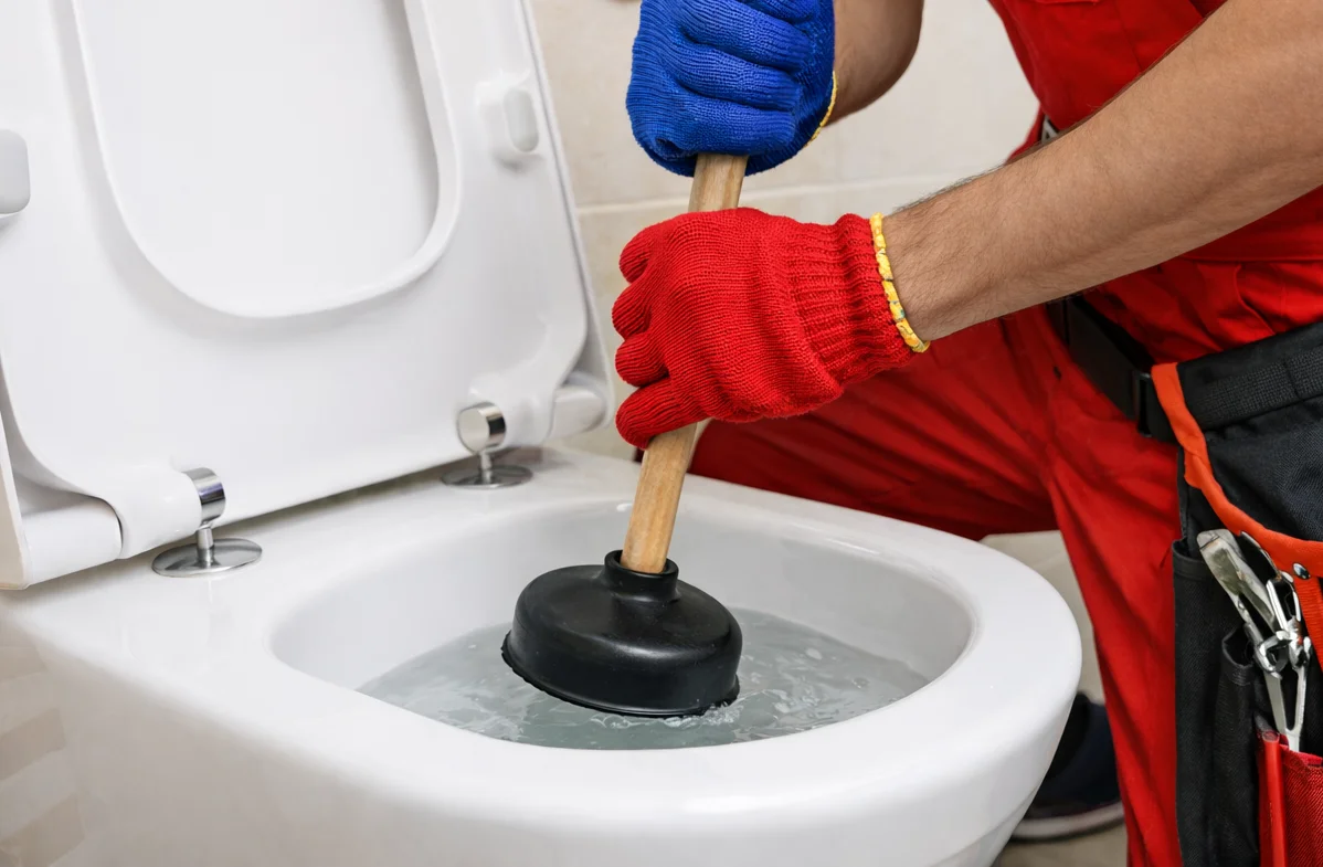 Clogged toilet repair Kingsville BC