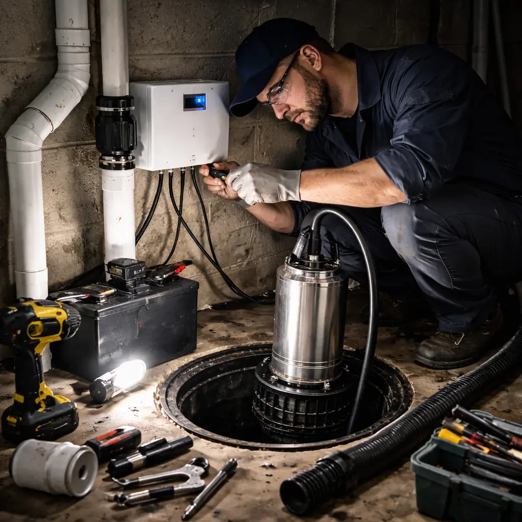 Sump pump service Kingsville