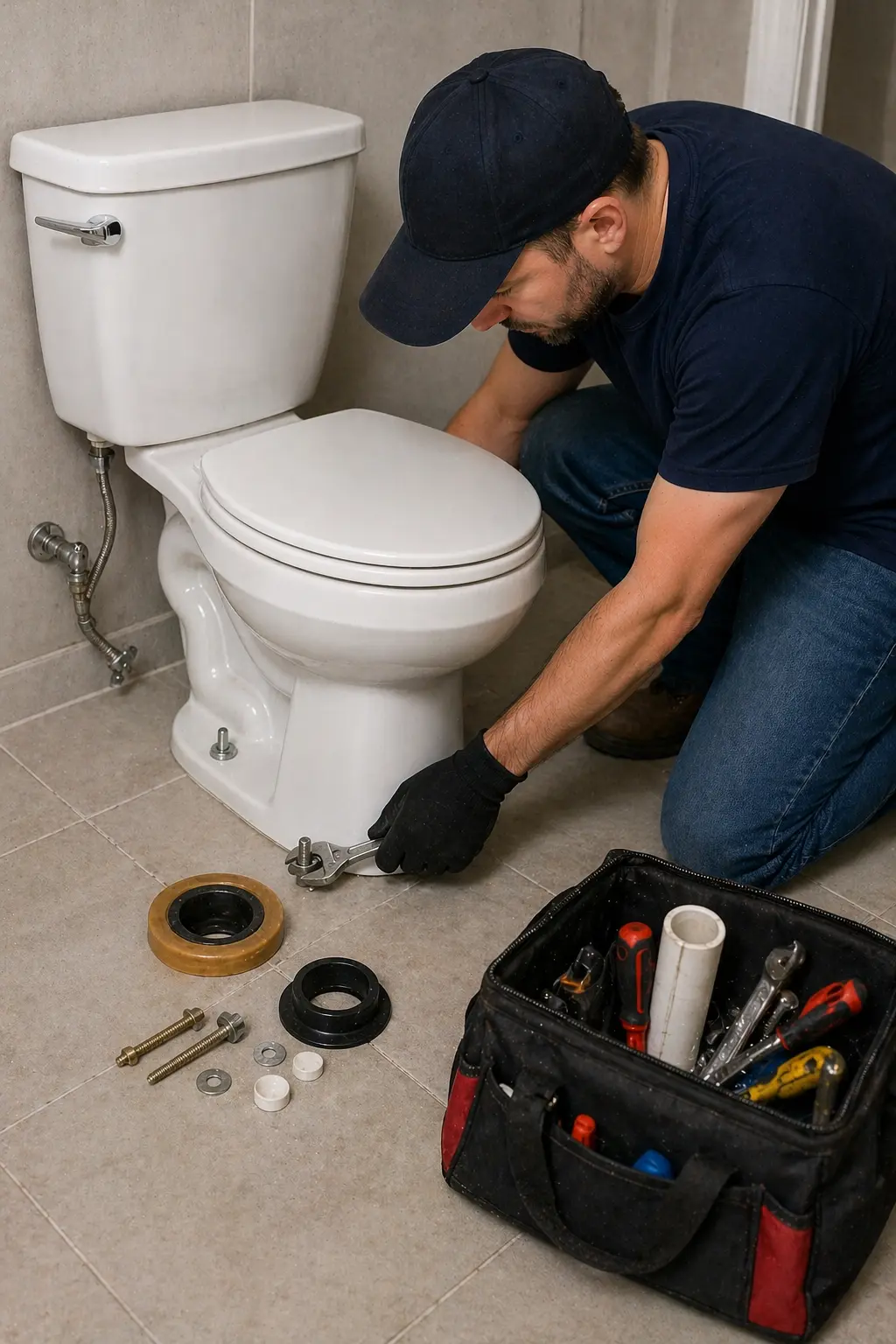 Toilet repair service Kingsville