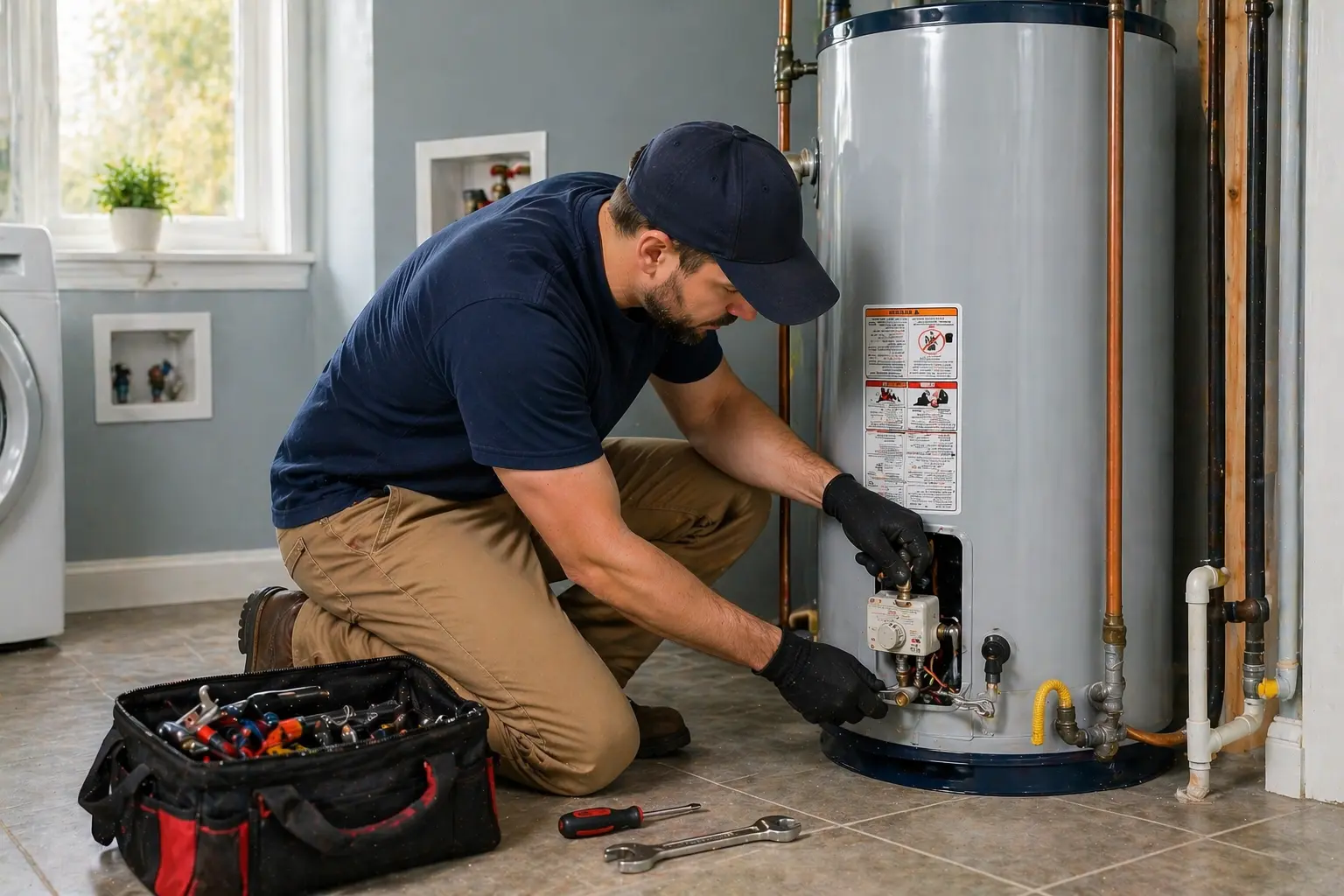 Water heater service Kingsville